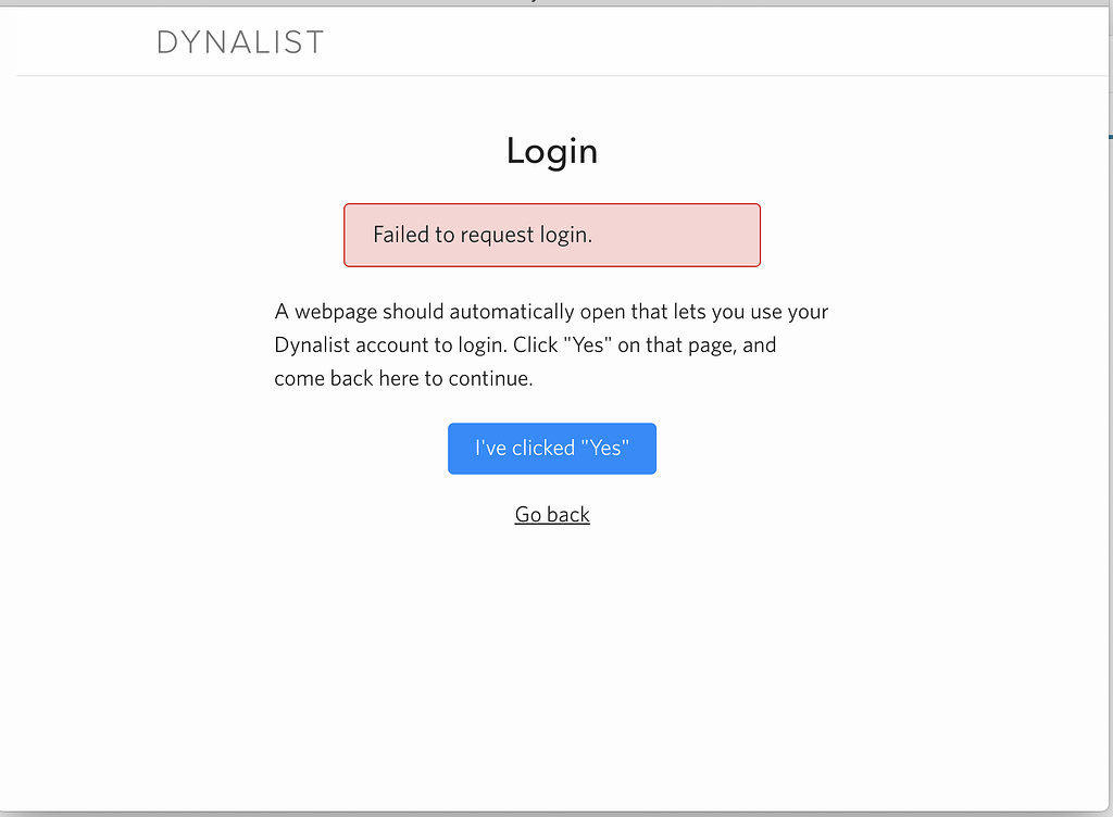 principle app does not work