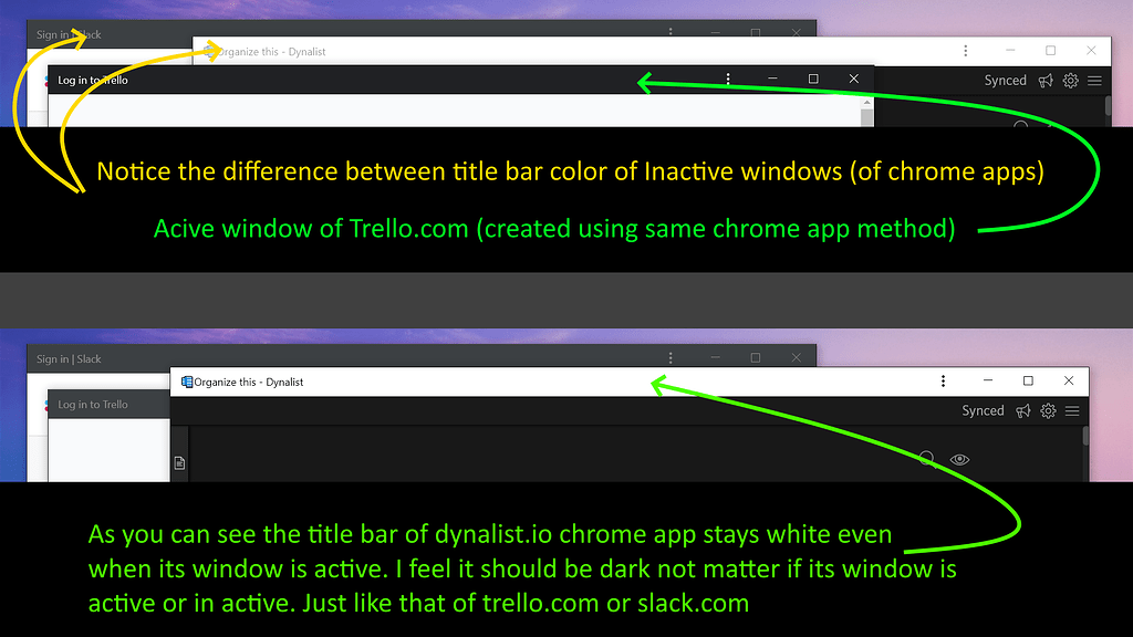 os x dark mode title bars